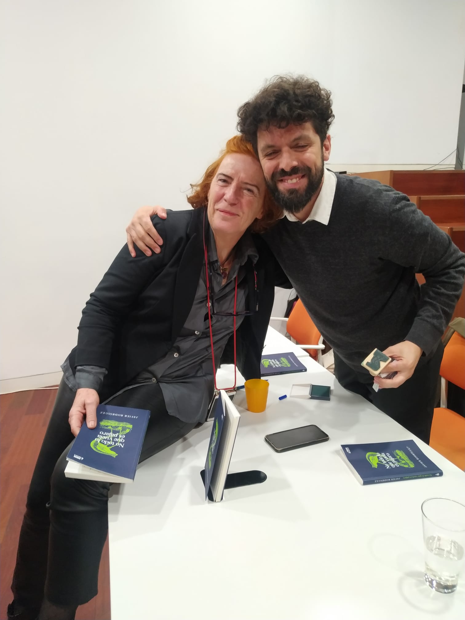 Reyes Navas y Javier Rodríguez, autores bárbaros